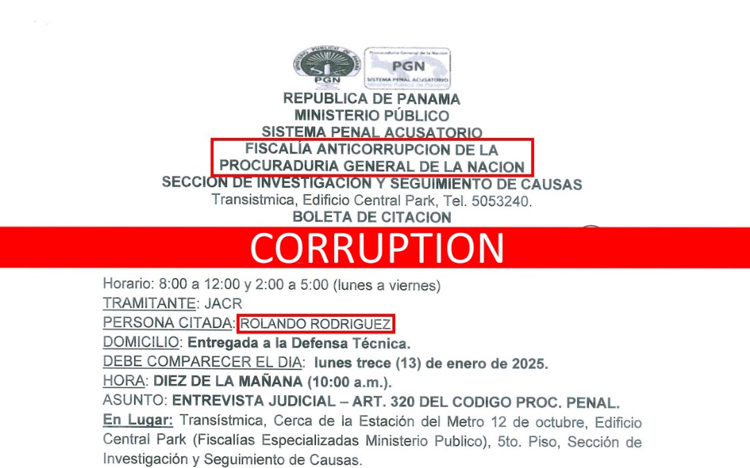 Authorities question Rolando Rodríguez in high-profile corruption case